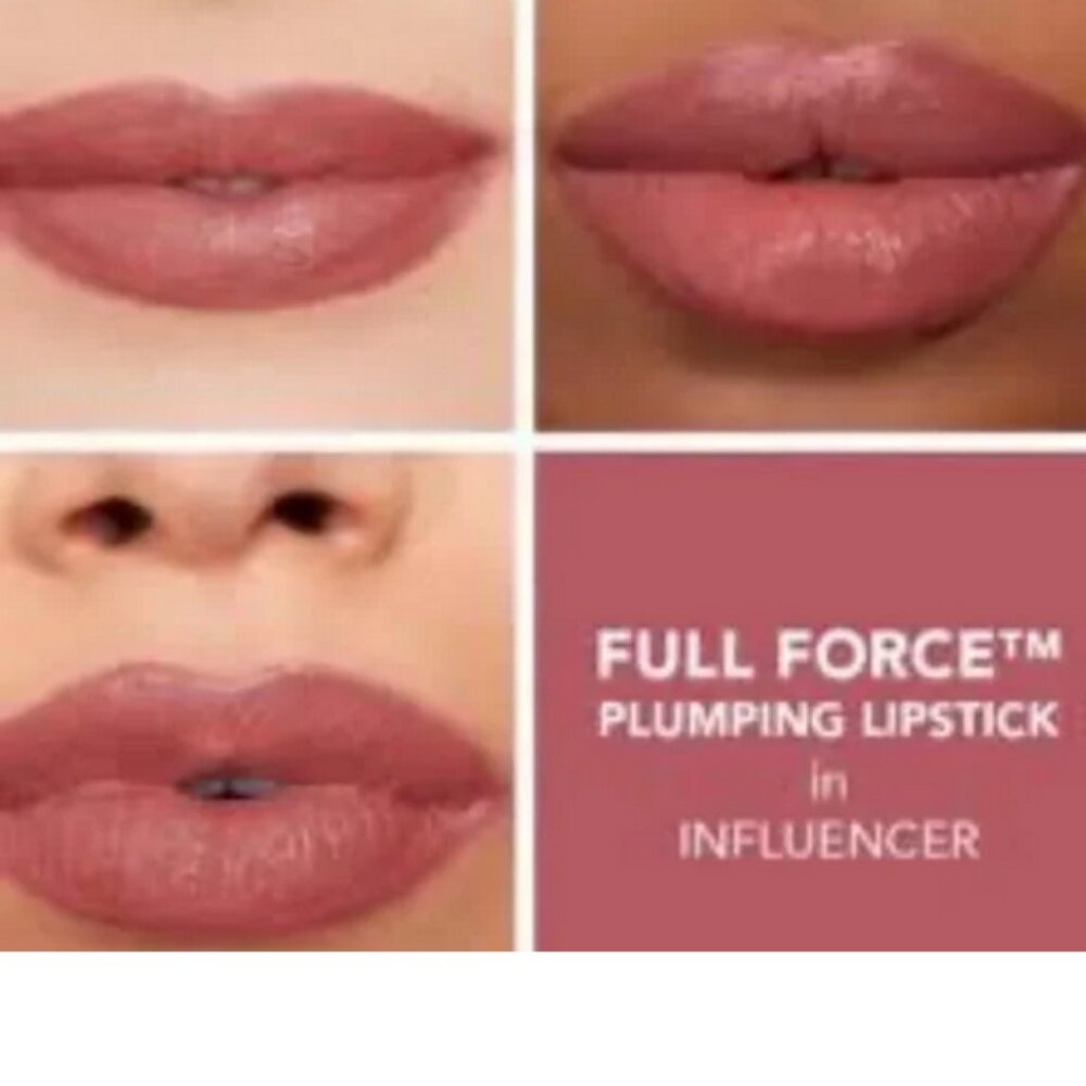 BUXOM  Full Force Plumping Lipstick Influencer NWT - Picture 3 of 5